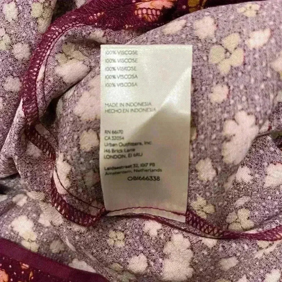 Free People IRL Floral Skirt Size 8 NWOT - Picture 5 of 6